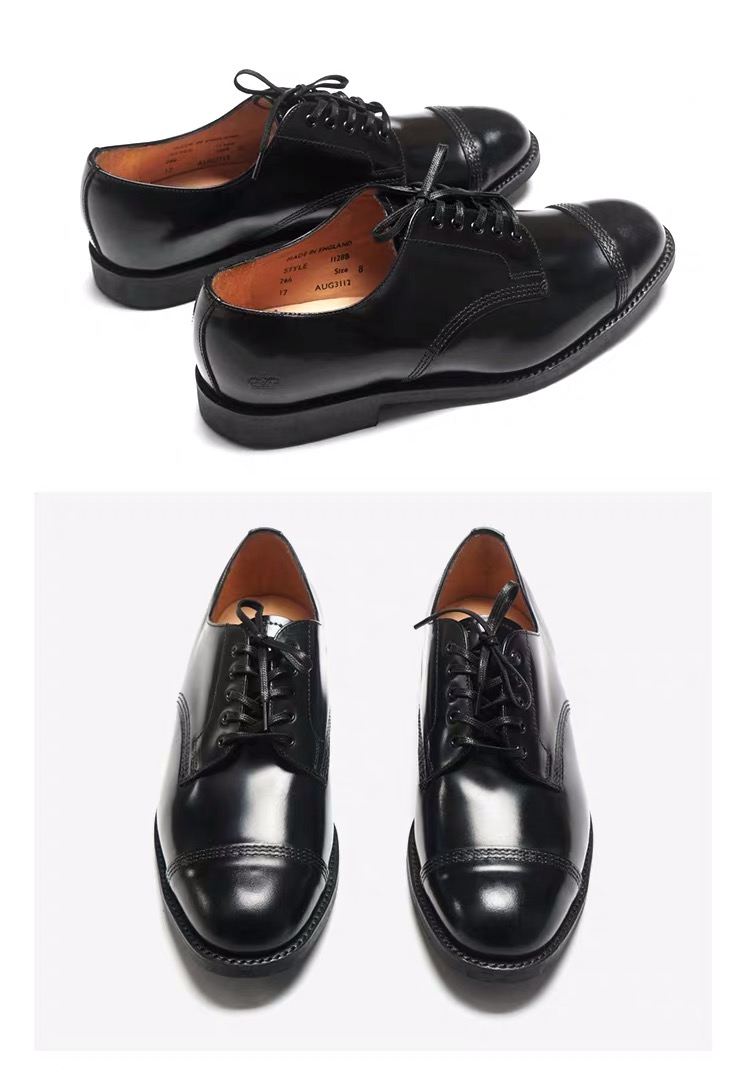 Men's leather shoes